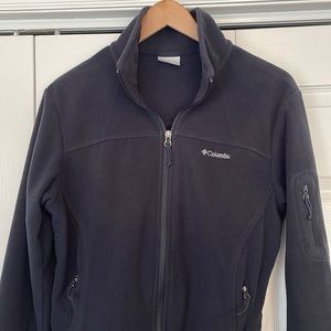 COPY - GUC Columbia Jacket, Women's Size Large Blue Fleece, Full Zip, Zip Poc…